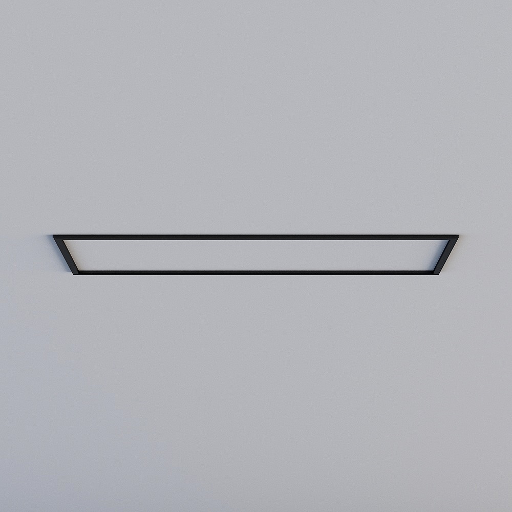二楼过道顶线3D模型