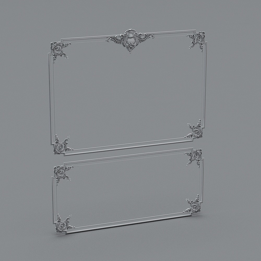 线条3D模型