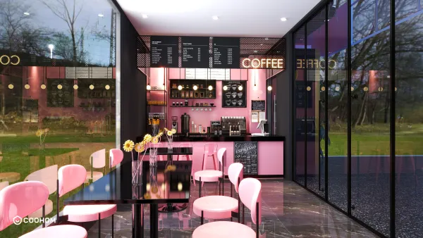 BLACKPINK CAFE AND ONE BEDROOM APARTMENT