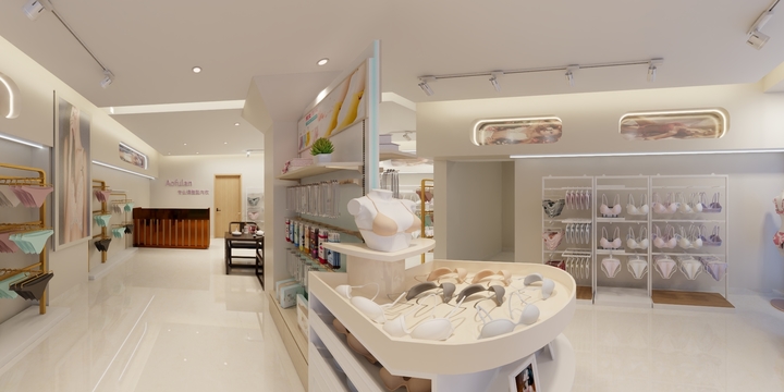 金色华年pvyc-内衣店-装修设计方案