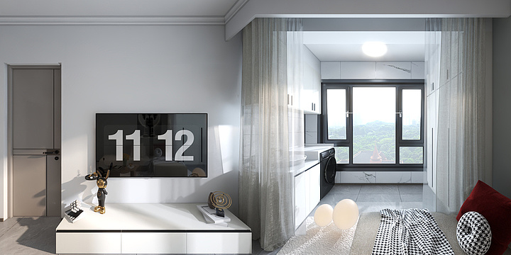 白胡子老太太-兰亭学府-装修设计方案