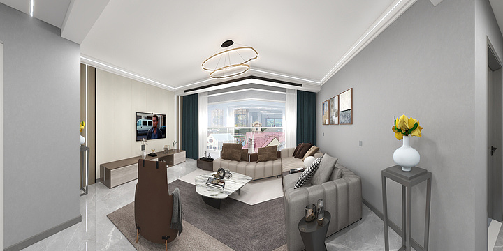 欧派健康整装全屋定制-景和园11-2-1302-装修设计方案