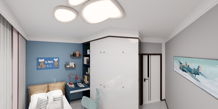 设计师胡小康-悦水家园915平方(CAD原始平面图)-装修设计方案