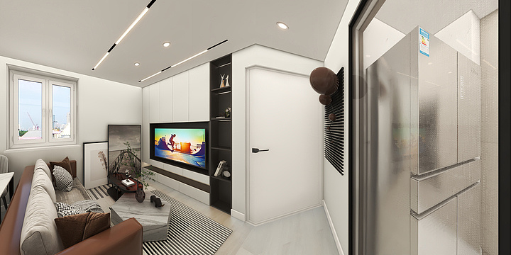 辰笙|夕颜-逸仙路1321弄58号301室(1)-装修设计方案