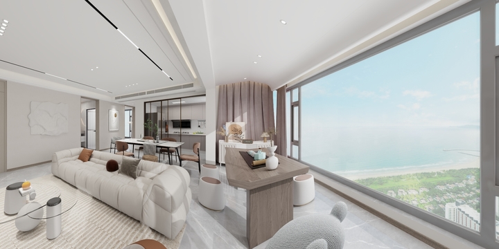 知一设计-陈茂-绵阳C1户型，117.69m²-装修设计方案