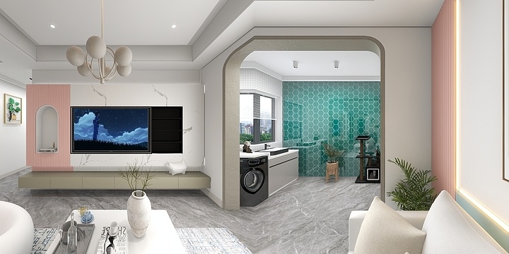 浩博家具-海德公园81㎡3室-装修设计方案