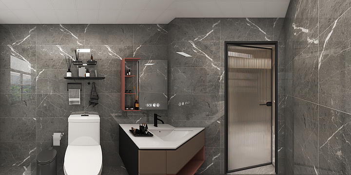 壹贰叁空间设计-启德华府高层-装修设计方案