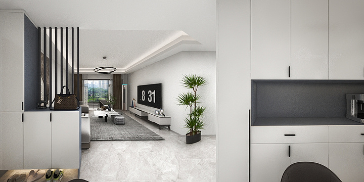 威慕尼全屋定制-株洲金茂悦12.301-装修设计方案