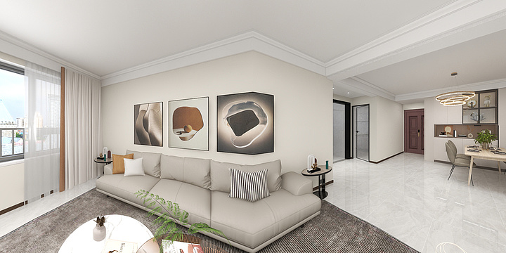 新隆装饰onuD-中央城8-1-602-装修设计方案