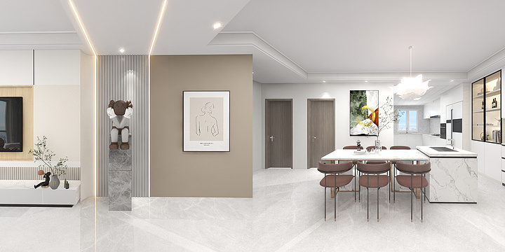 丁嘉俊-清宜林 135.8-装修设计方案