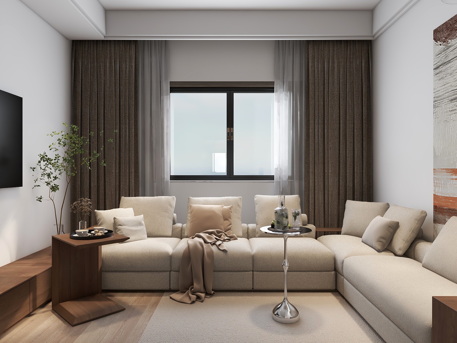 张健刚-极致空间利用——72平现代简约风美居-装修设计方案