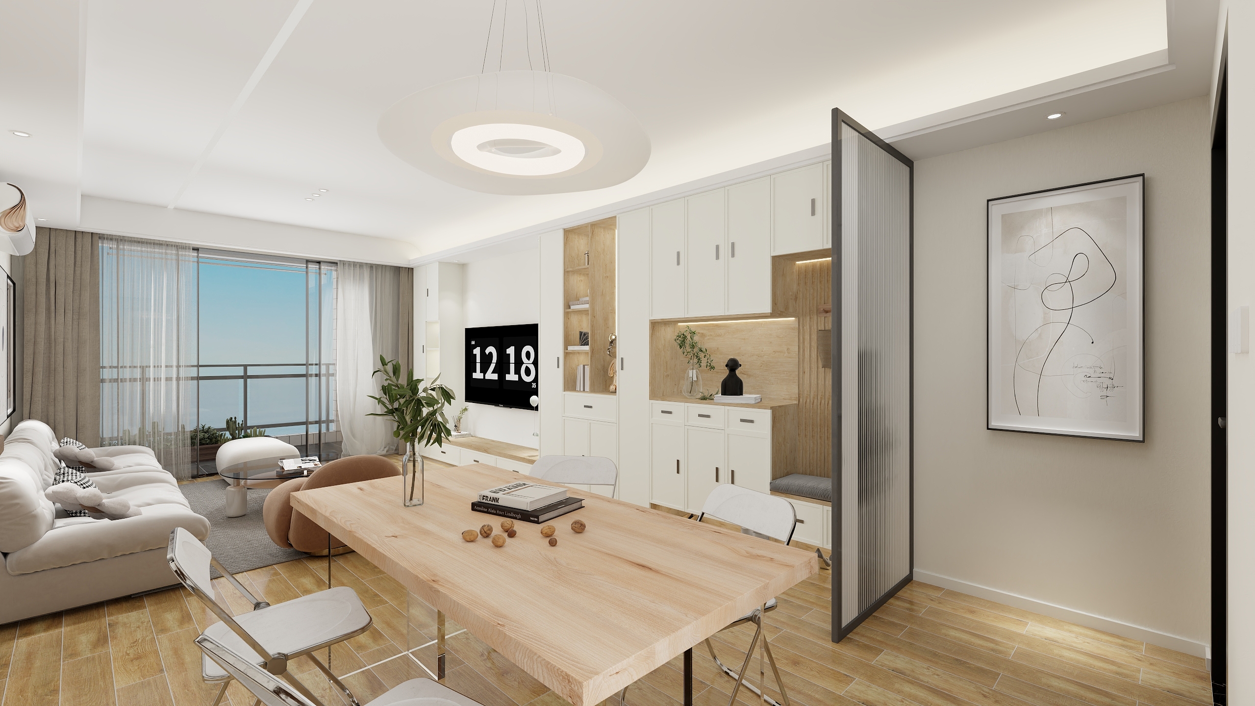 廖小生-君御海城110㎡3室-装修设计方案