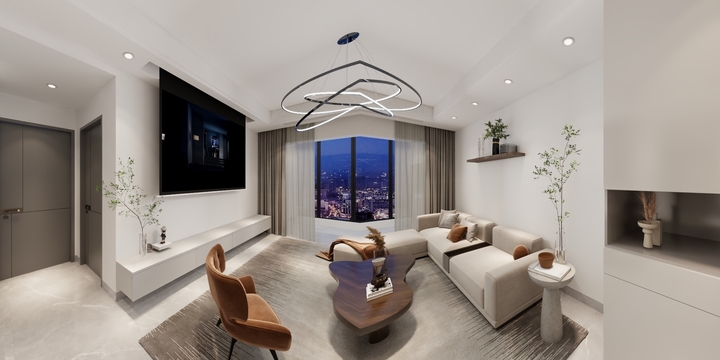 缘梦全案设计-雅德花园15栋703房-装修设计方案