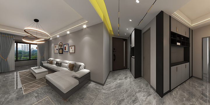 张永强..-万和佳苑120.49-装修设计方案