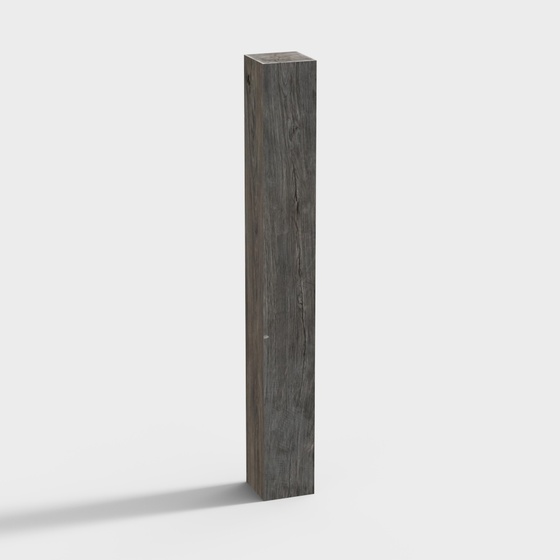 modern wooden pillars