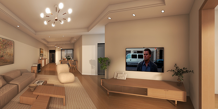 谢天成-奥园玖龙湾-装修设计方案