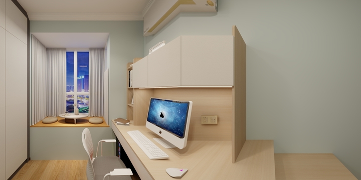 欧美斯高端定制居然之家4层-桂馨苑L-方案2-装修设计方案