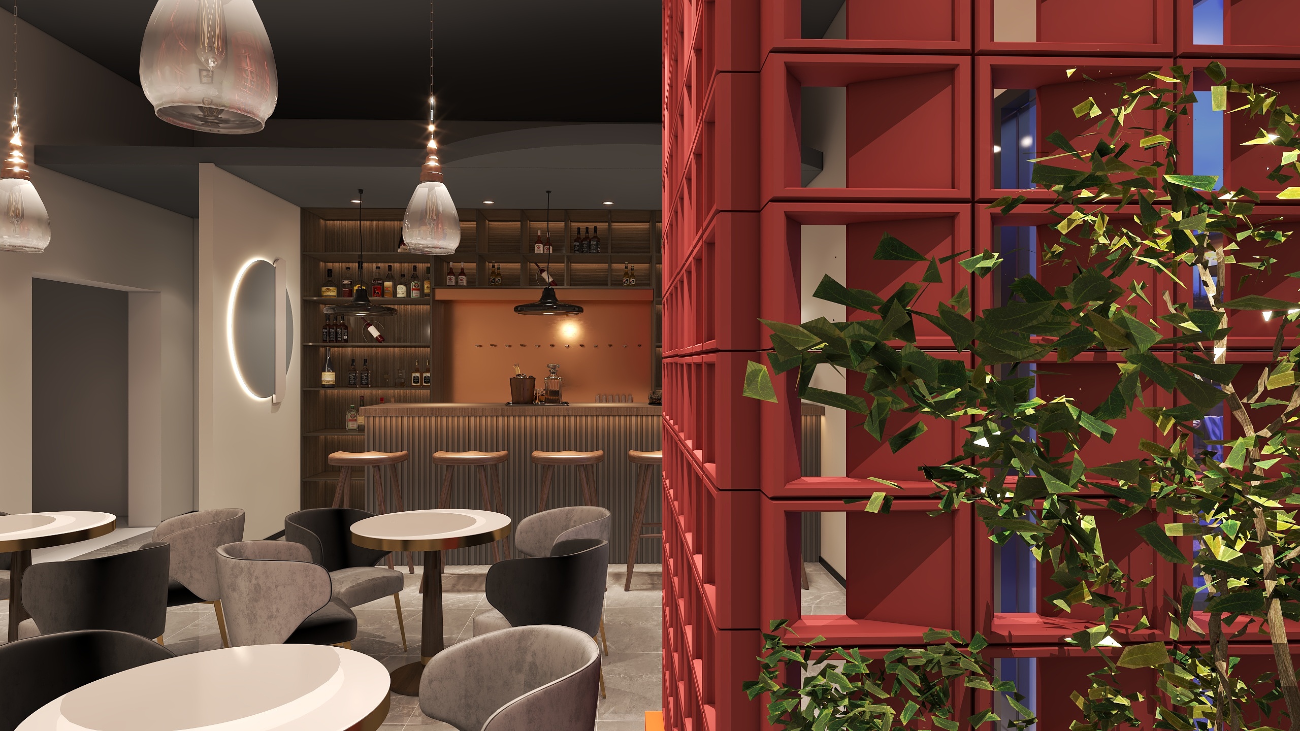 全案设计雷雨-酒馆-装修设计方案