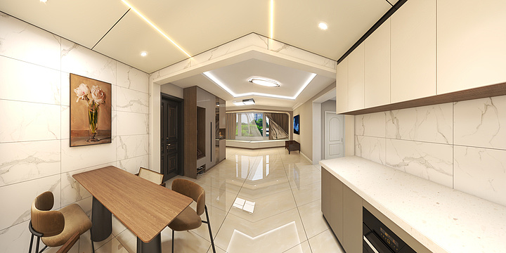 嘉瑞装饰JR-时代商城2号楼3单元1702-第二版-装修设计方案