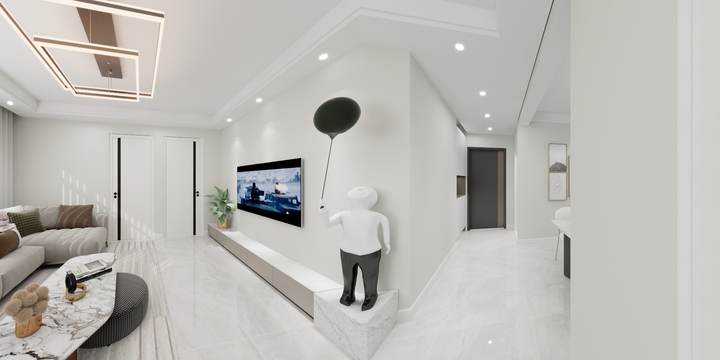 全案设计师-胡胡-舒馨家苑120㎡-装修设计方案