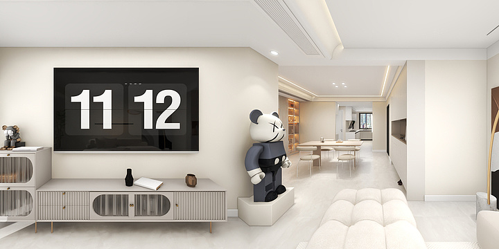 A沈design-周港花苑6-602-装修设计方案