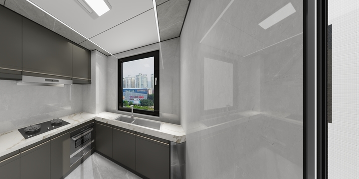 湘乡灰鸽吊顶-书香龙城2栋-装修设计方案