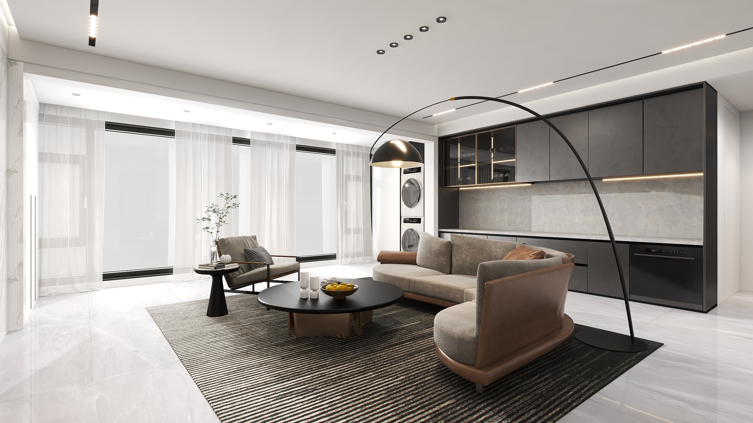 墨白之白设计-宜昌城市旅游客厅国际社区-装修设计方案