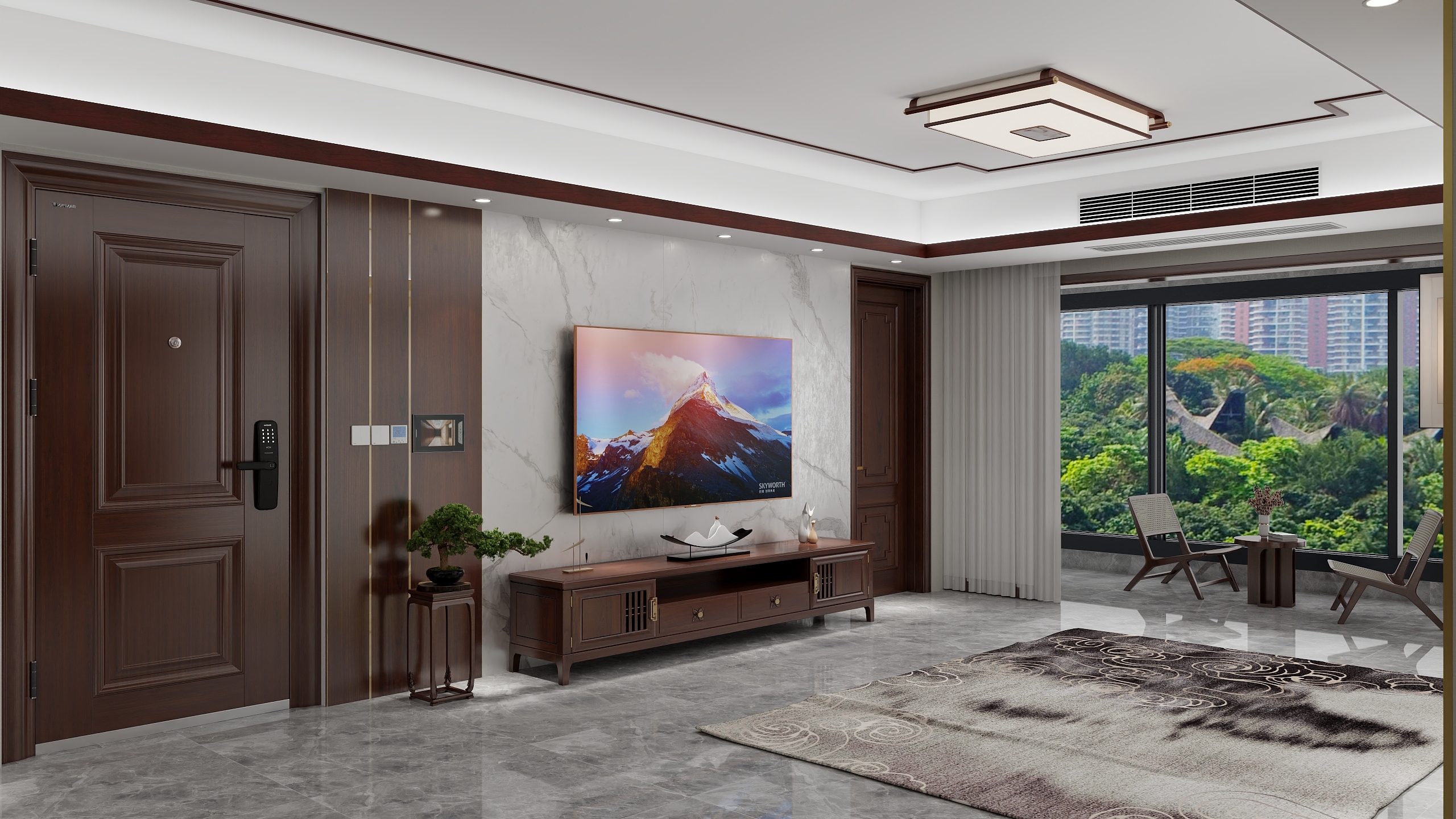 赵峰丨风尚设计-中南青樾-装修设计方案