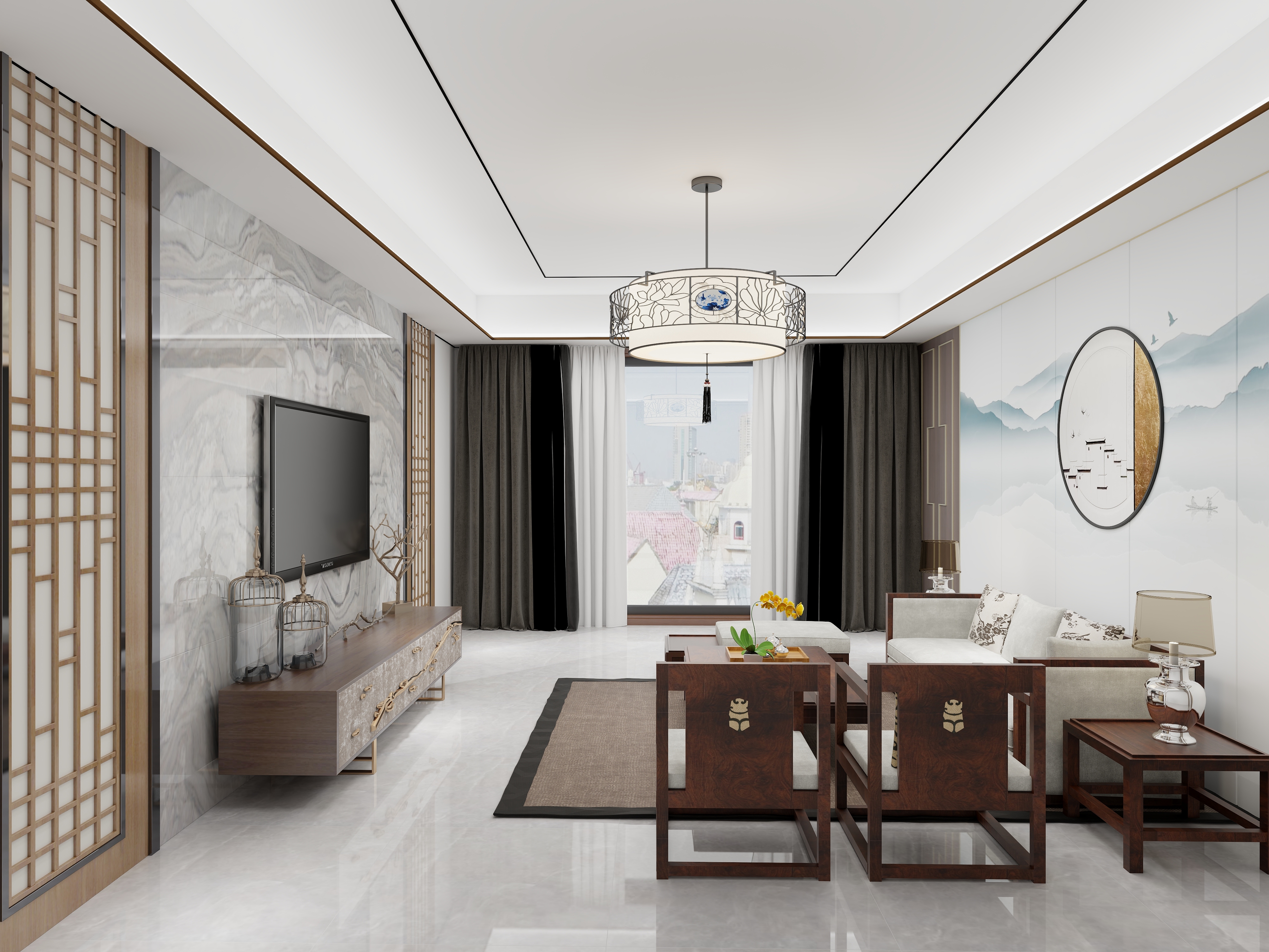 佳琦04-中式风格-装修设计方案