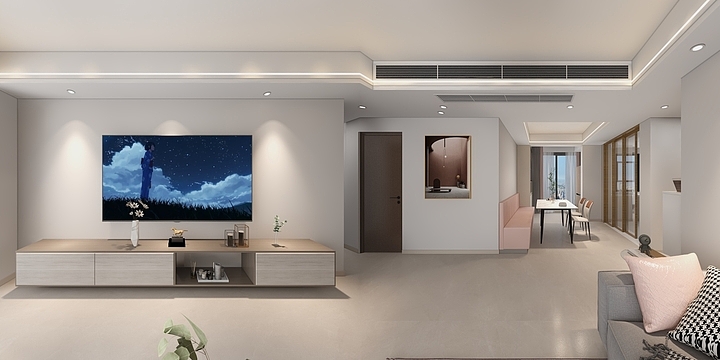 寻艺人-阳光丽城简约风-装修设计方案