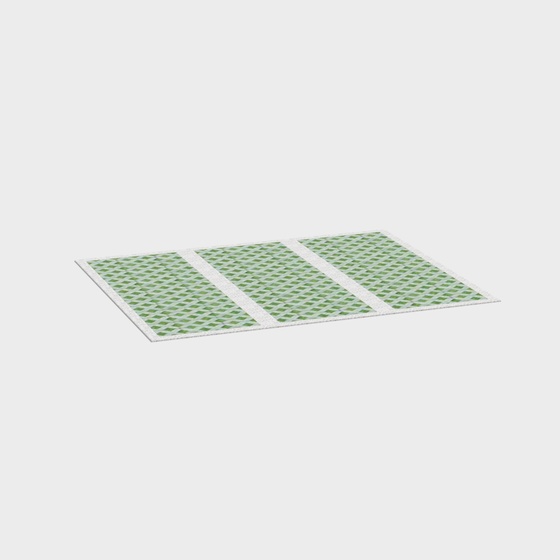 Contemporary Gray Outdoor Space Parking Lot 3D Model