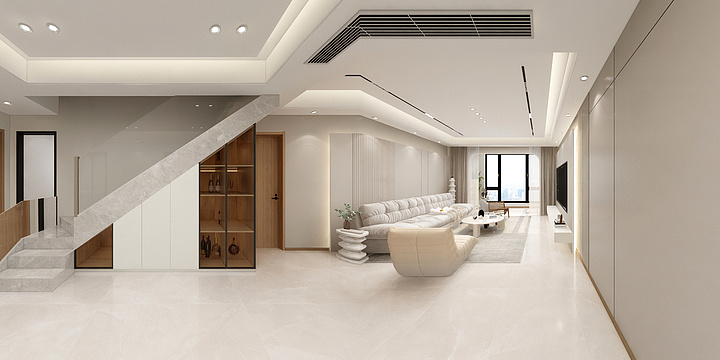 知安战-青风公园901（新中式）-装修设计方案