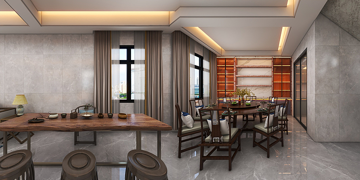 梵墨装饰设计-秀水自建别墅-装修设计方案