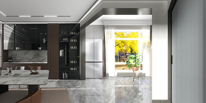 挖奔子跑-九玺云邸-装修设计方案