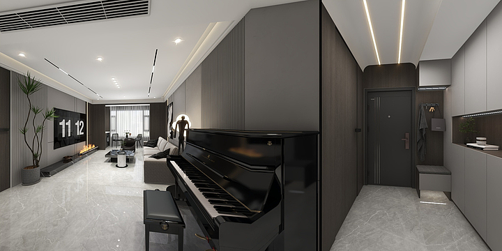 大鱼设计装饰H-奥龙2-1-装修设计方案