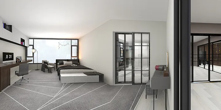 Nuzra的装修设计方案:Modern Room