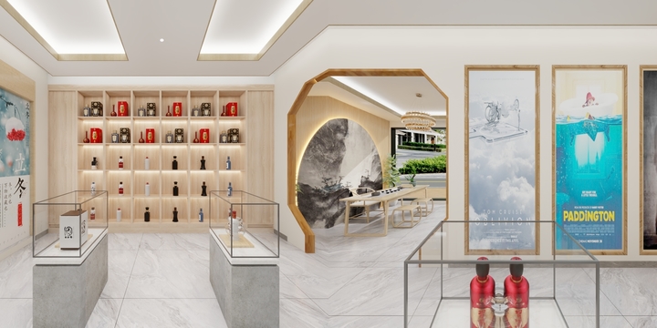 小宝.设计-习酒专卖店-装修设计方案