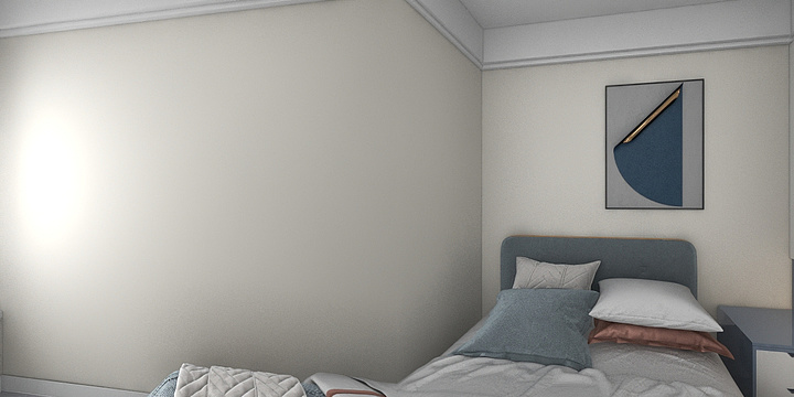 悦桃-现代两室-时瑾-装修设计方案