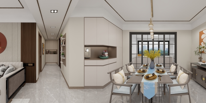 青柚效果表现-立夏装饰  曹州府5号楼-装修设计方案