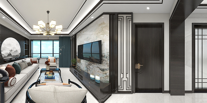 悦风装饰设计师聪-姚集自建房新中-装修设计方案