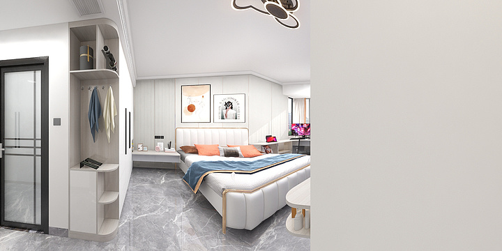 心一境致設計服务部-富力城D4栋602房-装修设计方案