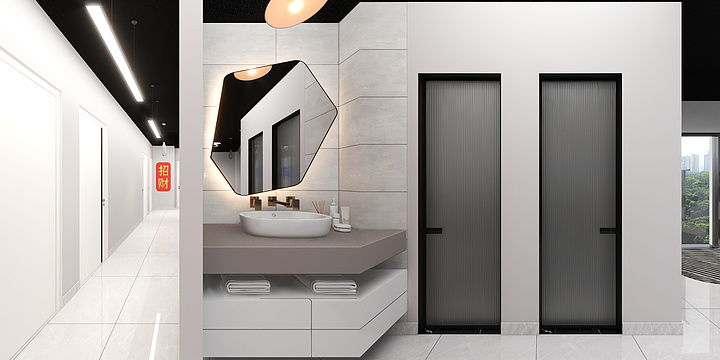 全案设计师|王-棋牌室-装修设计方案