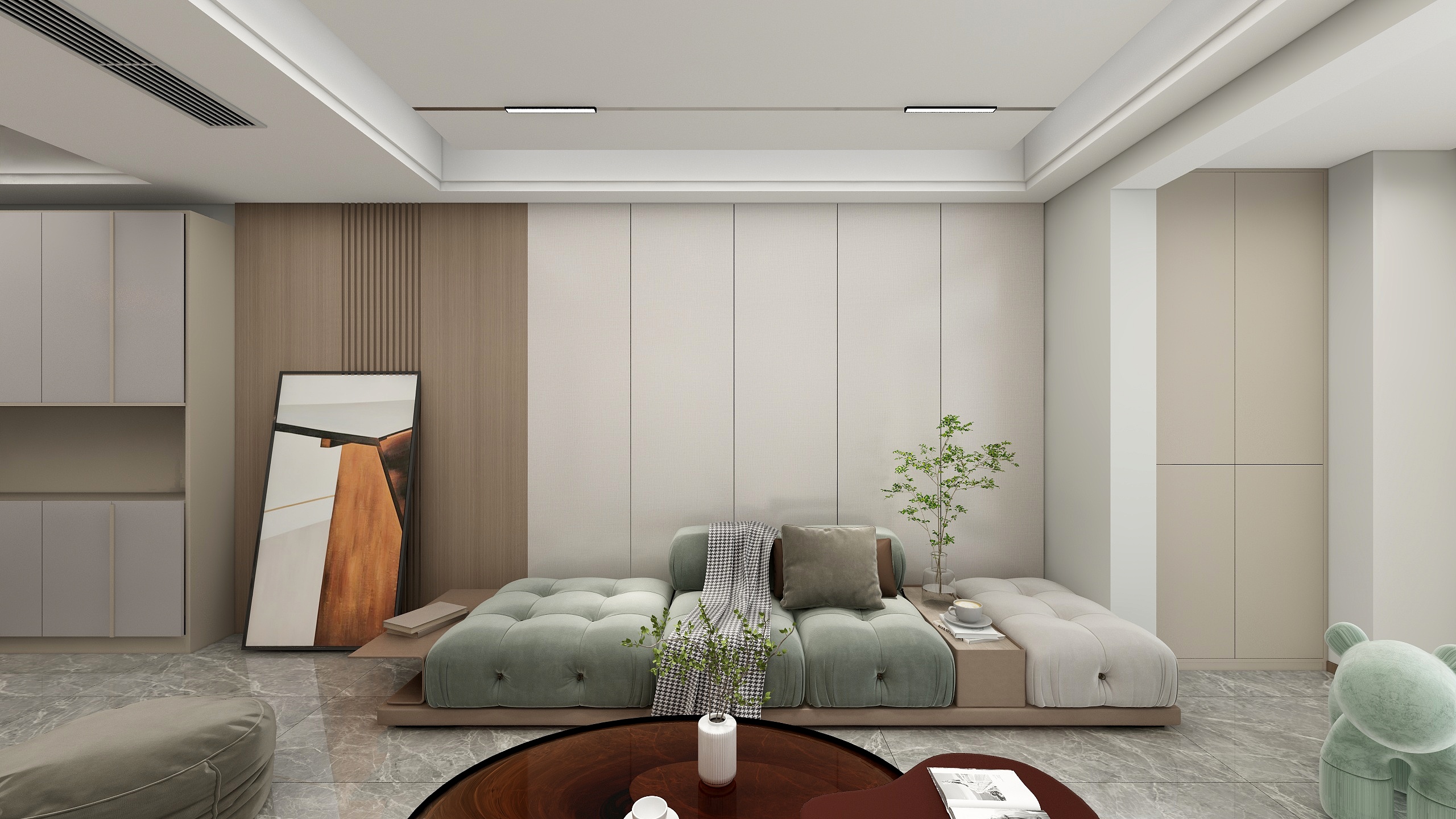 王都-禾瑞源小区107㎡3室装修效果图