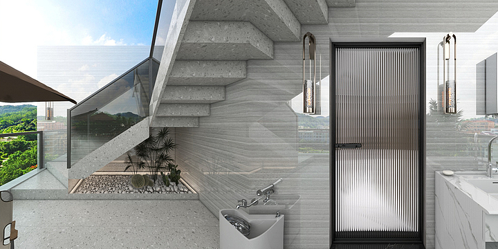 设计师云中歌-九棠府-青府私宅-现代-2-装修设计方案