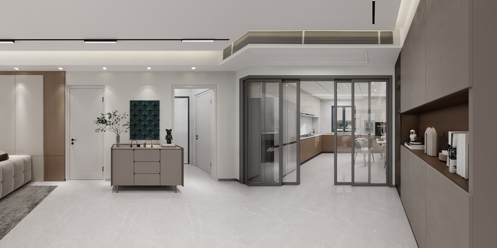 设计师汤杰-明发：桃源名著136-装修设计方案