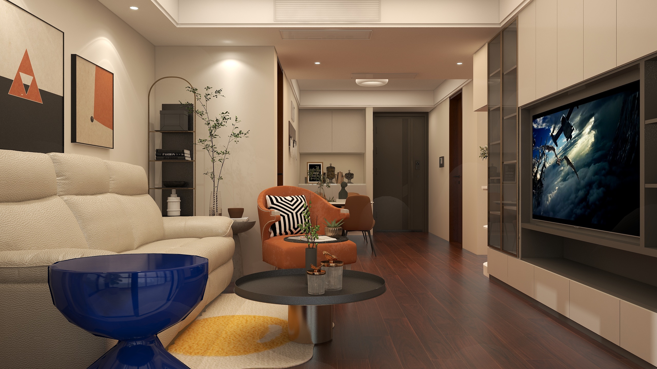 马龙龙-建邦16区二期38㎡-装修设计方案