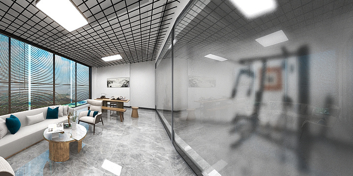 全案设计邹勋-师院办公室-装修设计方案