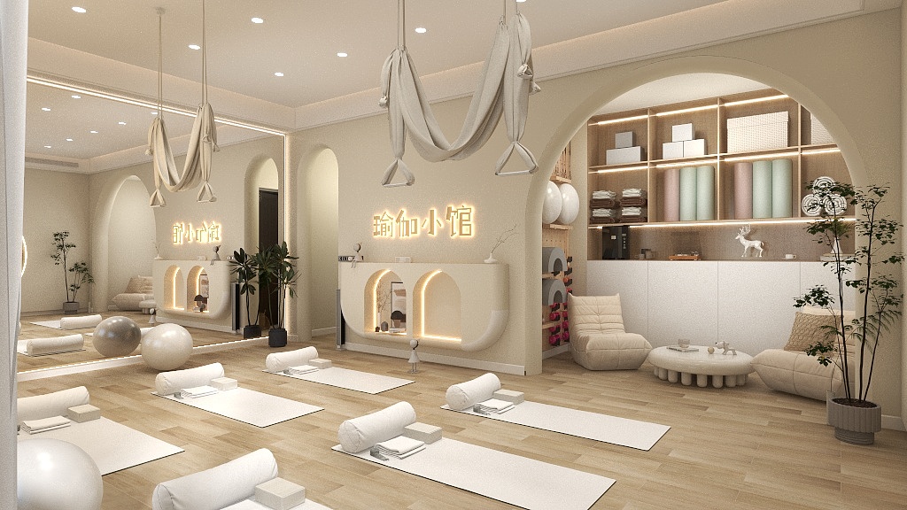 叾屾Xyms-瑜伽小馆修改1-装修设计方案