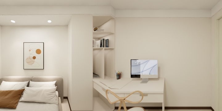 首席设计师小W-喜悦汇25#1307公寓-装修设计方案