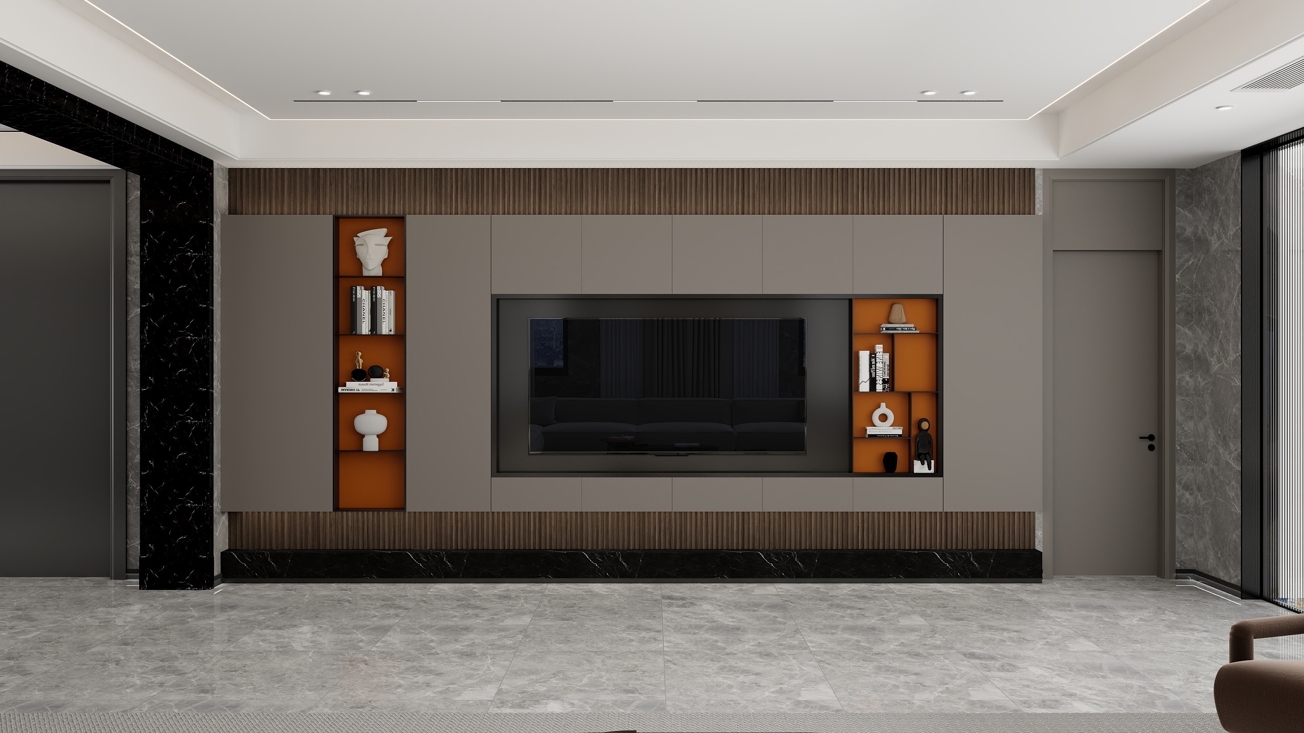 设计熊俊-288㎡3室装修效果图